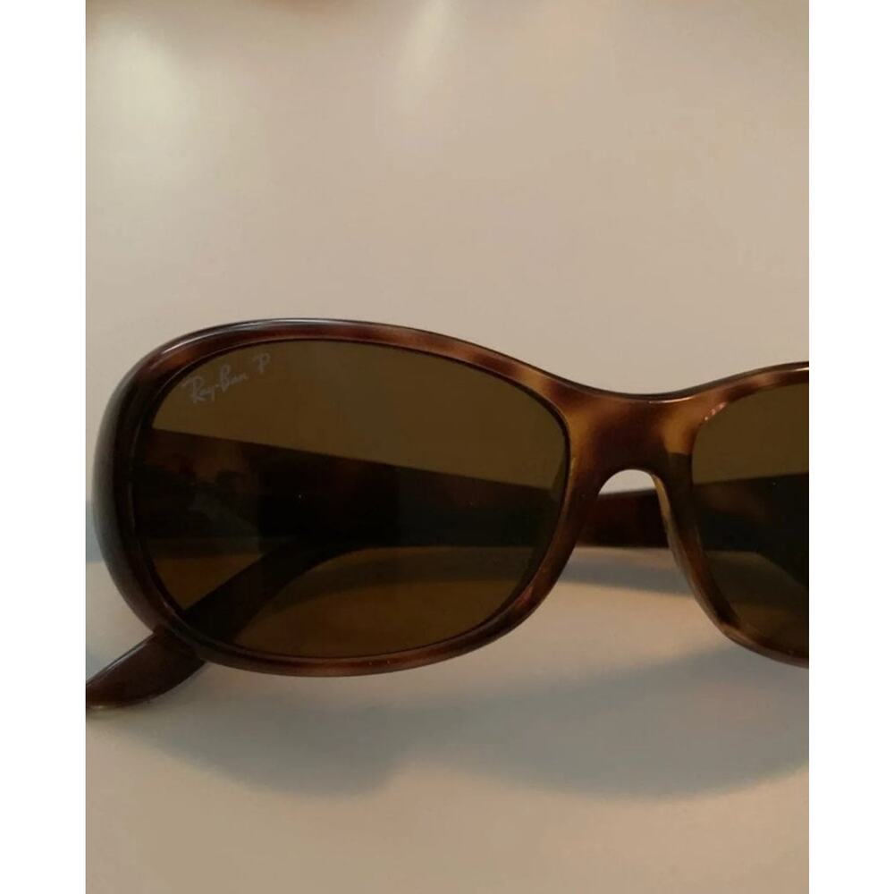 Ray-Ban Sunglasses Brown Tortoise Polarized - Picture 3 of 11